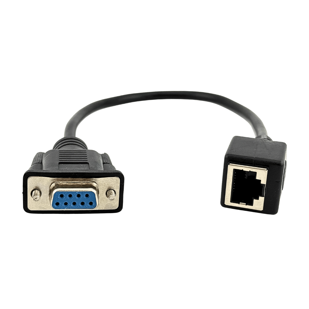 CABO ADAPTADOR SERIAL DP9 MACHO_RJ45 FEMEA RABICHO HIPEN - 8221 -3-